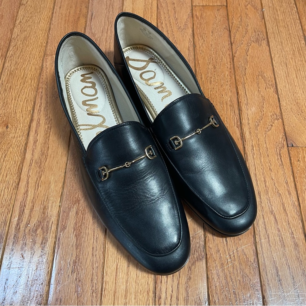 Sam Edelman Black Leather Loraine Loafer